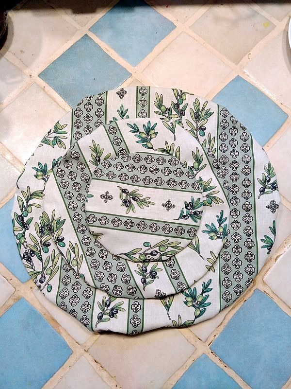 Couvre-plat petit modèle Olives miniature 3