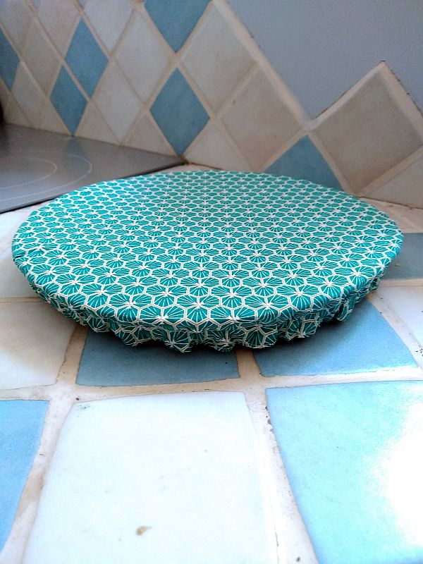 Couvre-plat grand modèle vert miniature 2