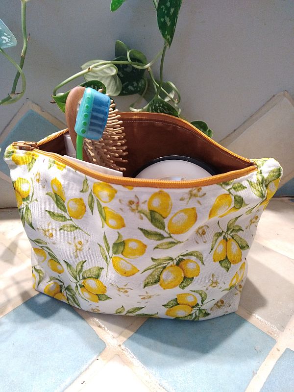 Trousses collection "Citrons" : grand modèle