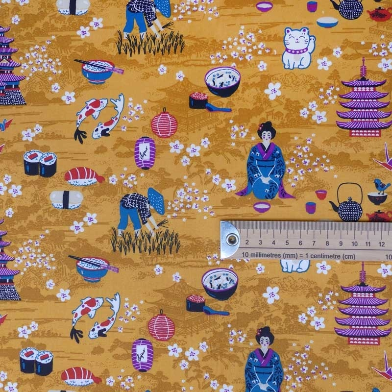 Couvre-plat petit modèle Japon miniature 5