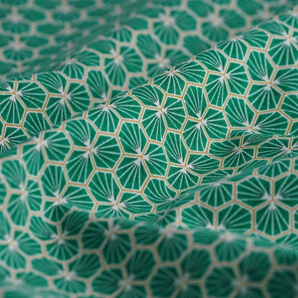 Lingettes bébé lavables Christelle/éponge verte (lot de 7) miniature 3