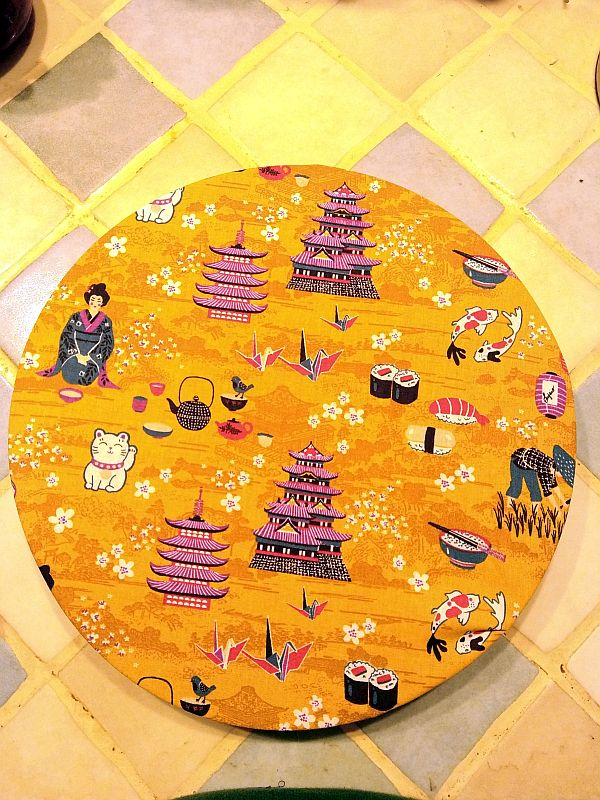 Couvre-plat lot de 3 Japon miniature 3