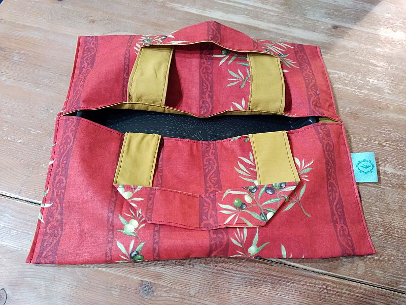 Sac à tarte décor Olives rouges miniature 3