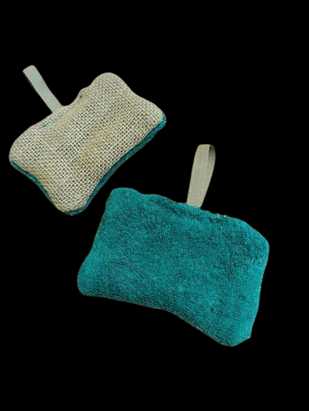 Eponge lavable jute miniature 3