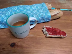 Sac à pain baguettes lavable miniature 1