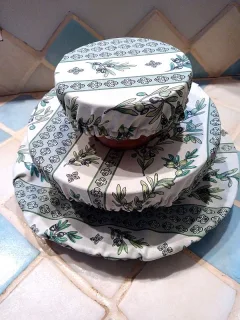 Couvre-plat lot de 3 Olives miniature 1