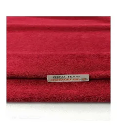 Lingettes démaquillantes lavables éventails bordeaux miniature 3