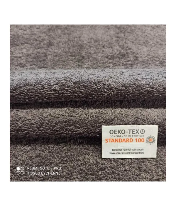 Gantounette grise/jute gommage sauvetage restes de savon
