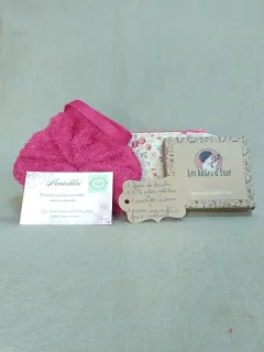 Coffret Douche nomade rose miniature 3