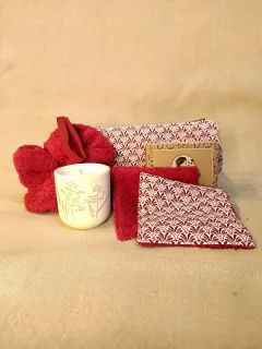 Coffret Cocon grenat miniature 1
