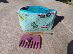 Trio de trousses collection "Patrick" (grand, moyen, petit) miniature 3