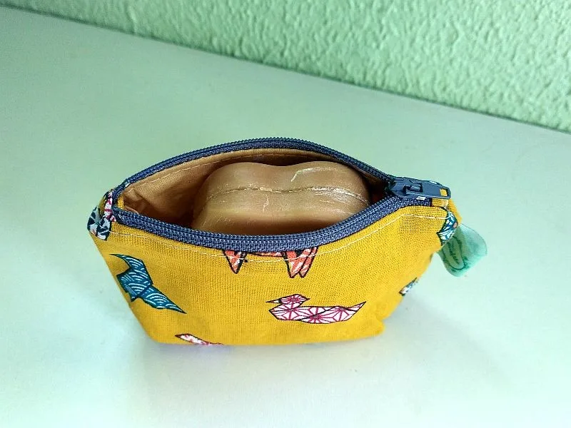 Pochette imperméable à savon Origami – photo 1