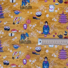 Couvre-plat moyen modèle Japon miniature 5