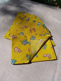 Serviette de table lavable miniature 3
