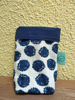 Pochette à livre Fleur bleue miniature 2