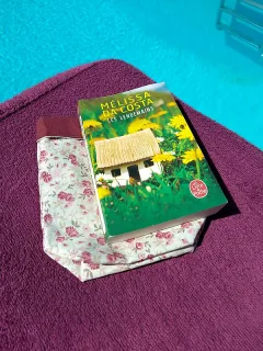 Coffret Trousse imperméable + pochette à livre Mini roses miniature 4