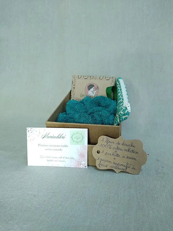 Coffret Douche nomade vert – photo 1