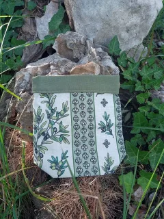 Pochette à livre Olives miniature 3