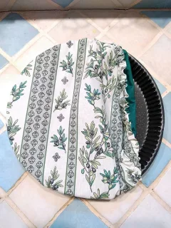 Couvre-plat grand modèle Olives miniature 1