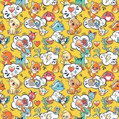 Pochette à livre Kawaii miniature 5
