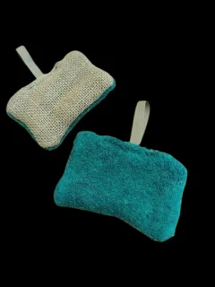 Eponge lavable jute miniature 3