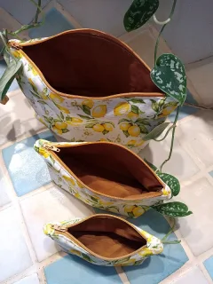 Trousses collection "Citrons" : grand modèle miniature 4