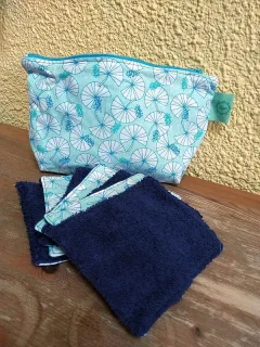 Coffret bébé "Nénuphars bleus" miniature 1